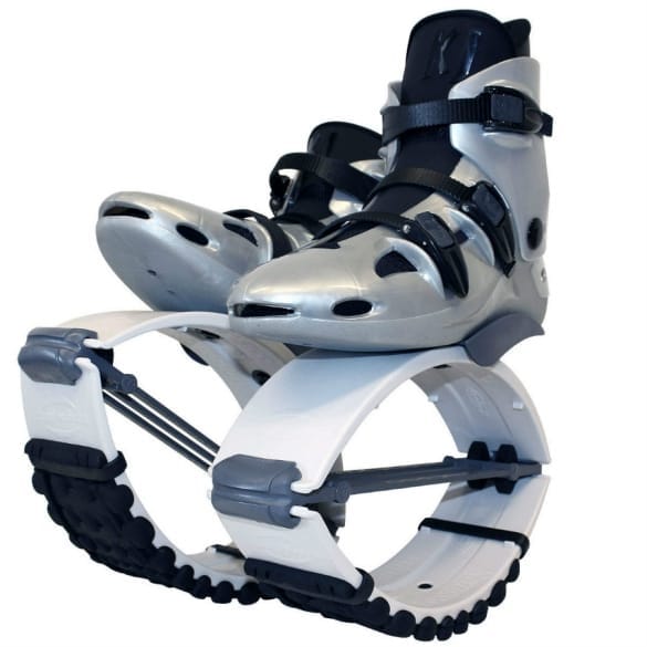 KANGOO JUMPS KJ XR3 – skákacie topánky čierno-biele – 3