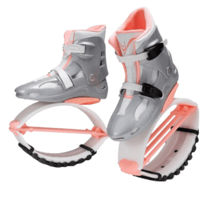 KANGAROO Boots – strieborno-čierne – 6