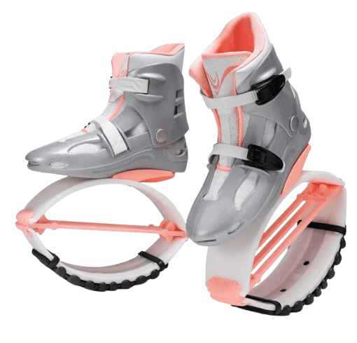 KANGAROO Boots – strieborno-čierne – 6