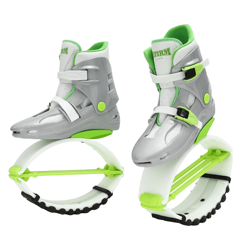 KANGAROO Boots – strieborno-čierne – 5