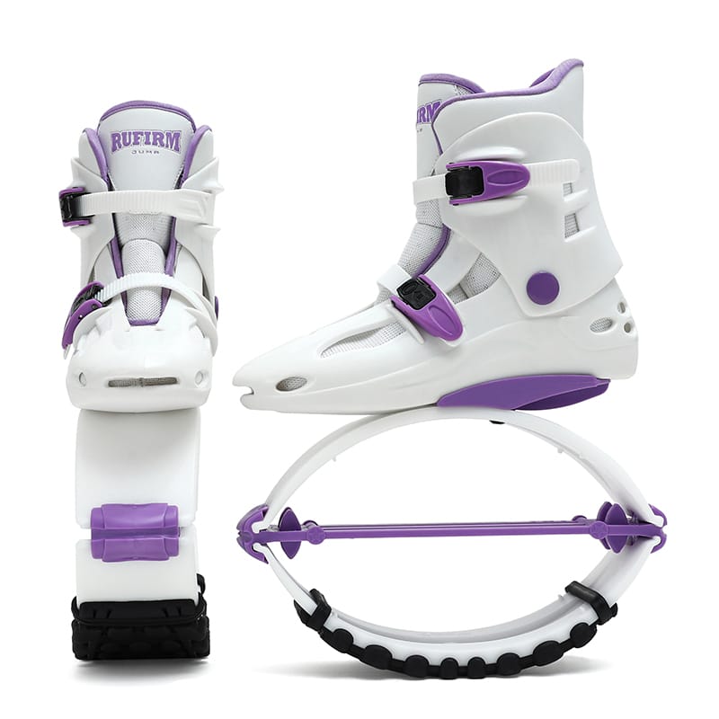 KANGAROO Boots – bielo-fialové – 2