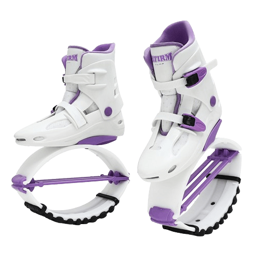 KANGAROO Boots – bielo-fialové