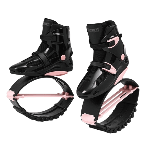 KANGAROO Boots – čierno-sv.ružové