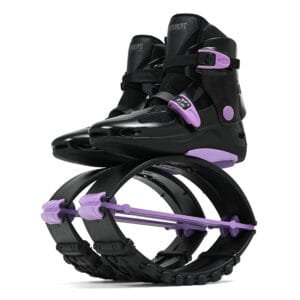 KANGAROO Boots – čierno-fialové – 2