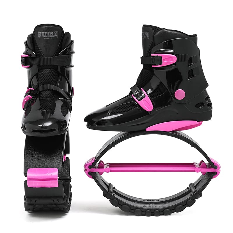 KANGAROO Boots – čierno-tm.ružové – 2