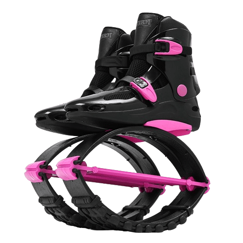 KANGAROO Boots – čierno-tm.ružové – 3