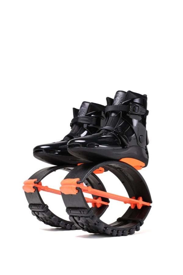 KANGAROO Boots – čierno-oranžové – 4