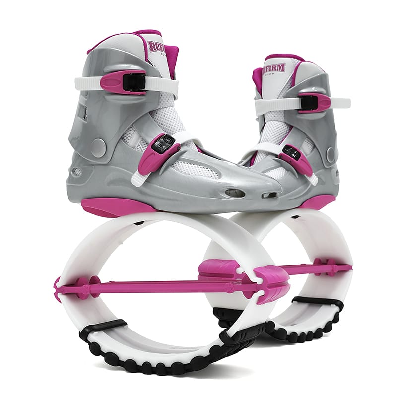 KANGAROO Boots – strieborno-ružové – 3