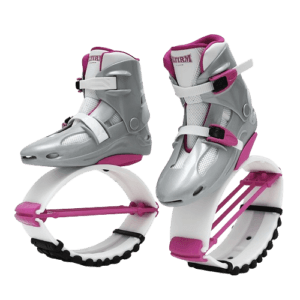 KANGAROO Boots – strieborno-čierne – 4