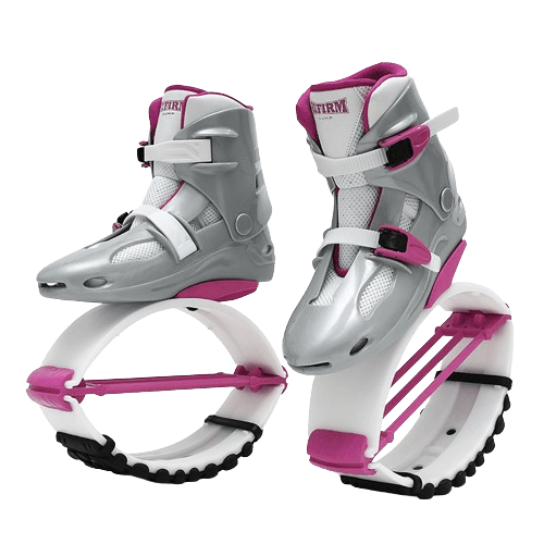 KANGAROO Boots – strieborno-čierne – 4